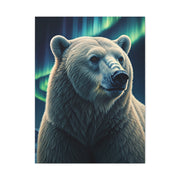 Northern Lights Polar Bear Wall Art & Canvas Prints