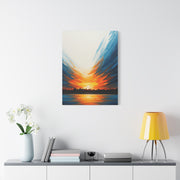 Radiant Sunset Reflection Wall Art & Canvas Prints