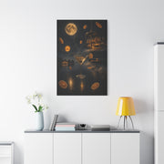 Surreal Moonlit Martini Dreamscape Wall Art & Canvas Print
