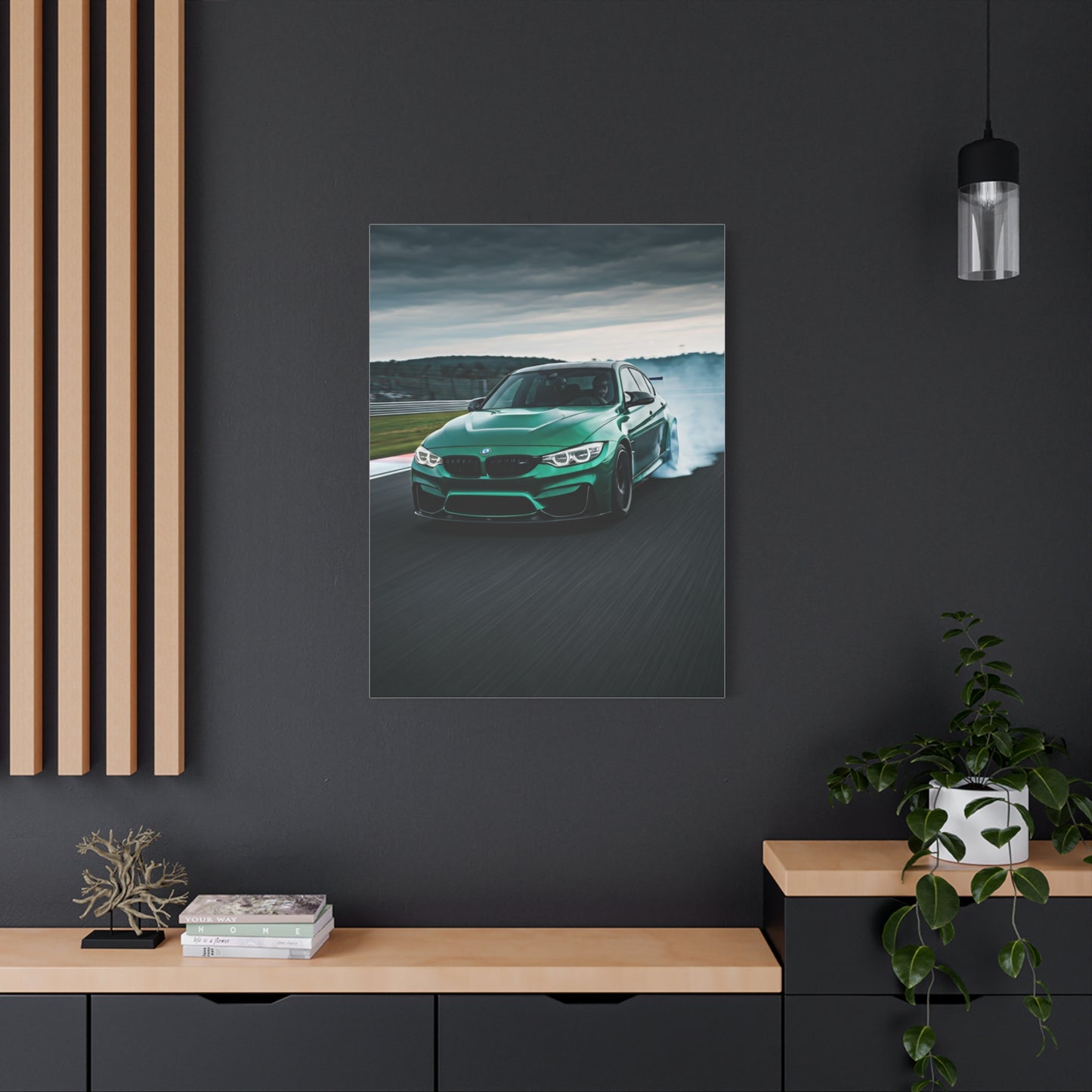 BMW M3 Track Entry Drift Precision Wall Art & Canvas Prints