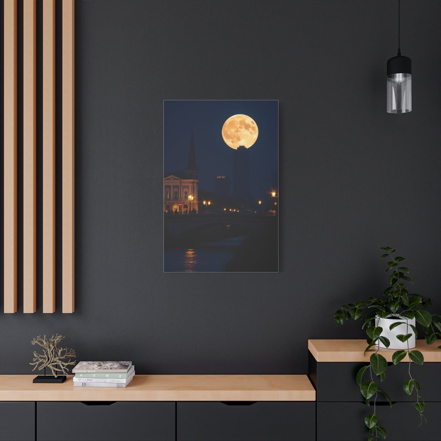Full Moon Art Supreme Gallery Wall Art & Canvas Print