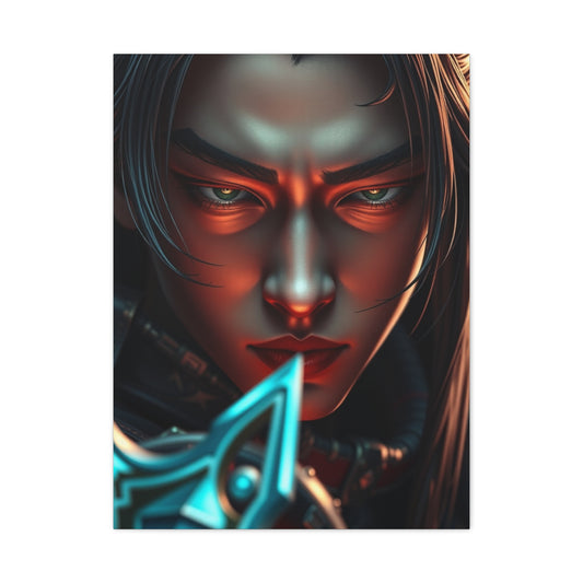 Divine Combatants Tableau Wall Art & Canvas Print