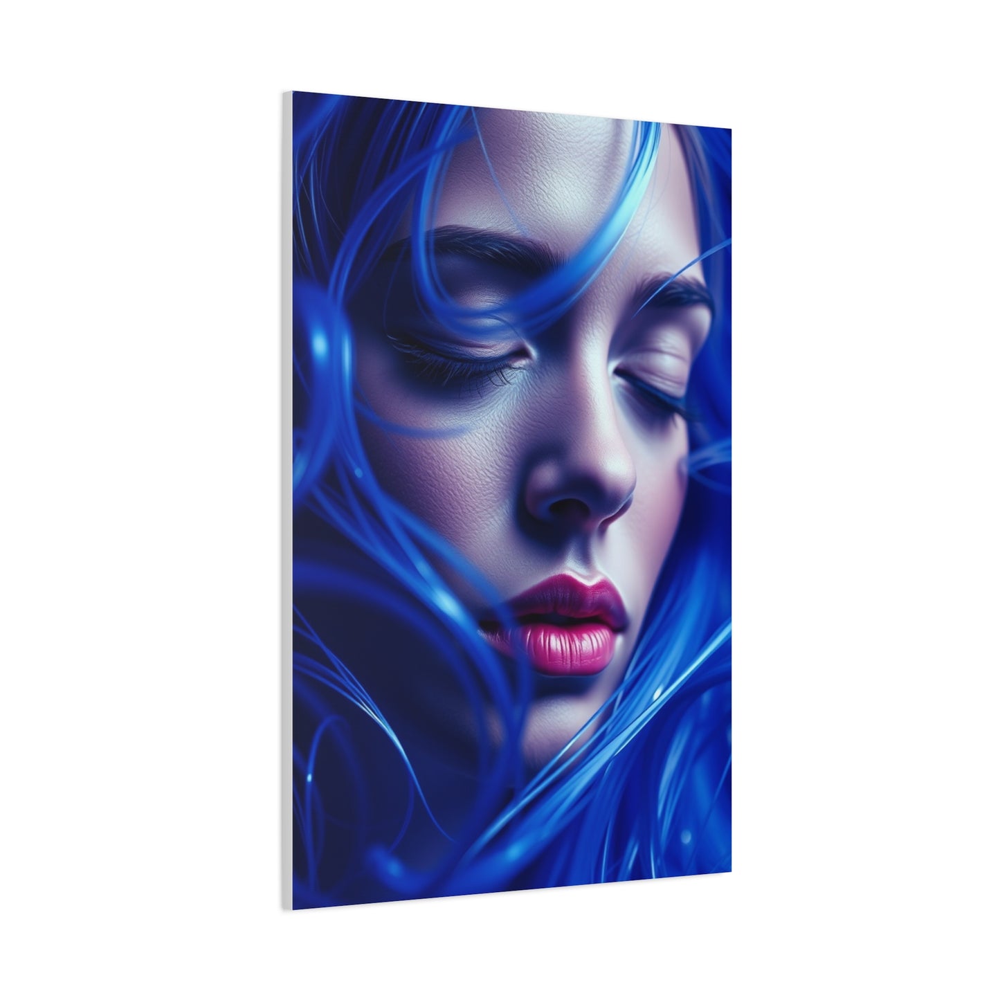 Supreme Collection Blue Music Art Wall Art & Canvas Print