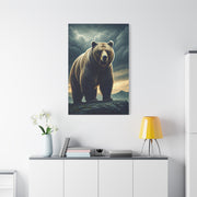 Mountain Overlook Grizzly Wall Art & Canvas Prints