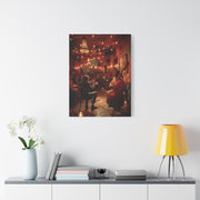 Intimate Jazz Club Performance Wall Art & Canvas Print