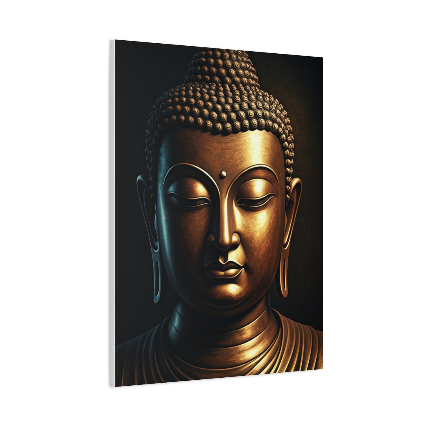 Midnight Glow Buddha Meditation Wall Art & Canvas Prints
