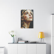 Golden Light Portrait Collage Wall Art & Canvas Print
