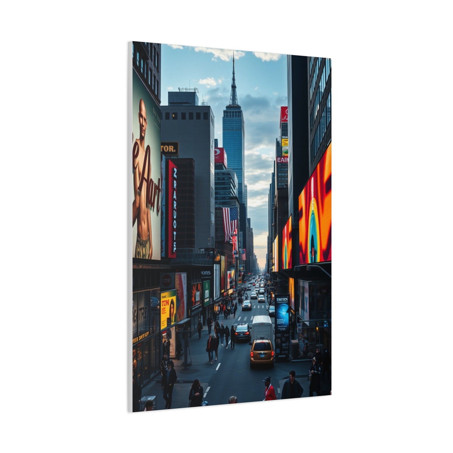 Gotham Nocturne Canvas Wall Art & Canvas Print