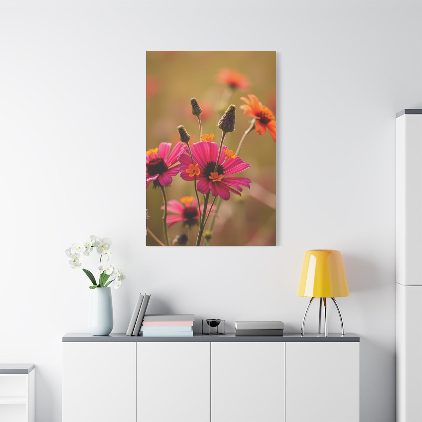 Supreme Wildflowers Art Beautiful Collection Wall Art & Canvas Print
