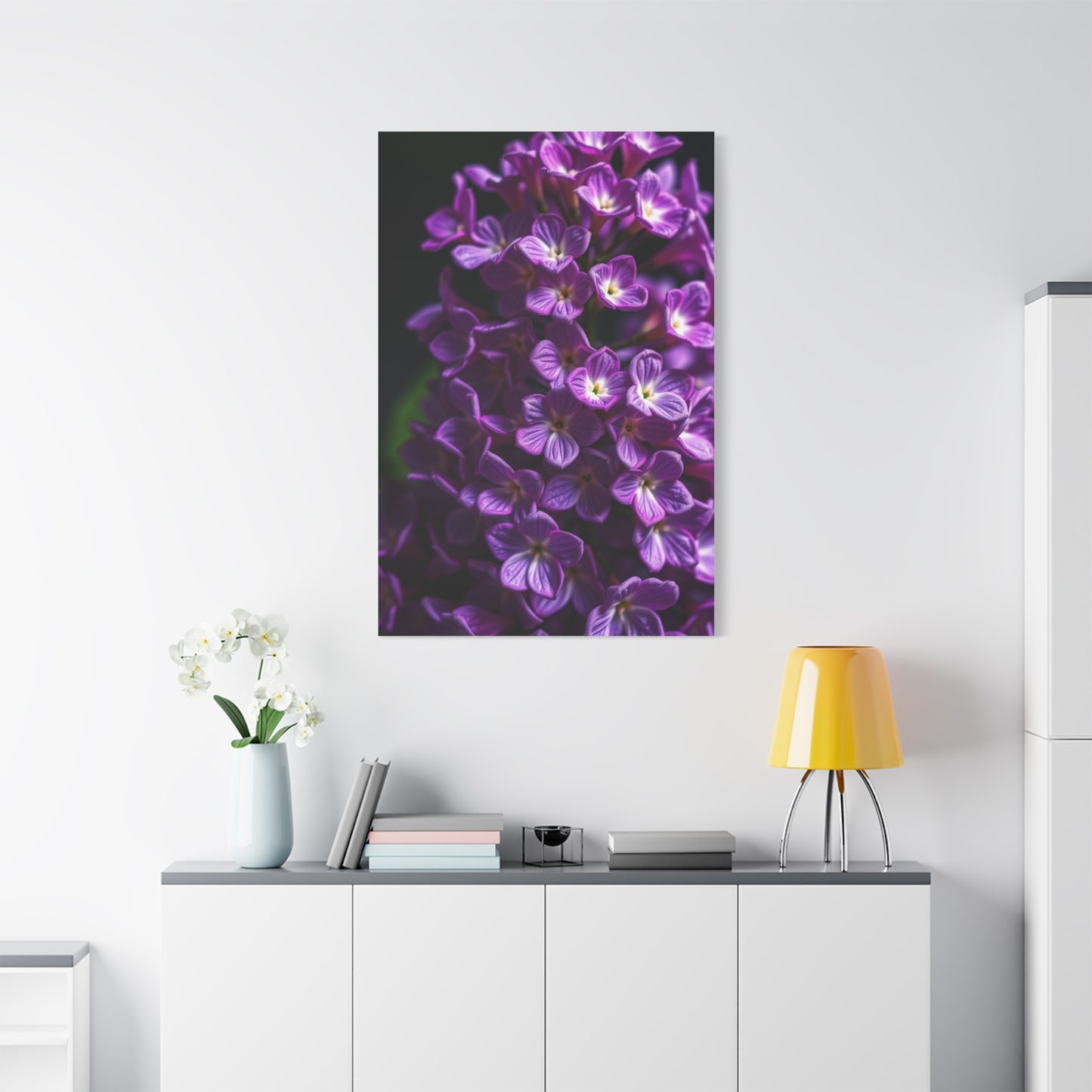Masterpiece Lilac Flower Art Vision Wall Art & Canvas Print