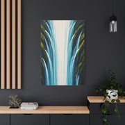 Vertical Cascade Flow Abstract Wall Art & Canvas Prints