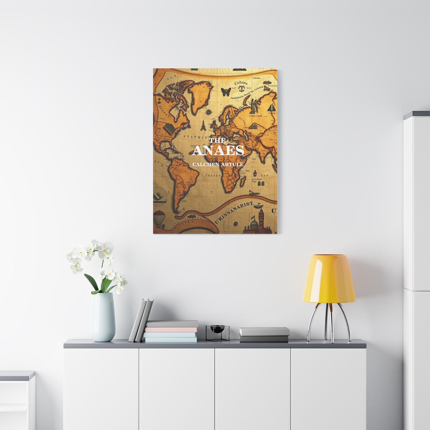 Antique Maps Art Supreme Gallery Wall Art & Canvas Print