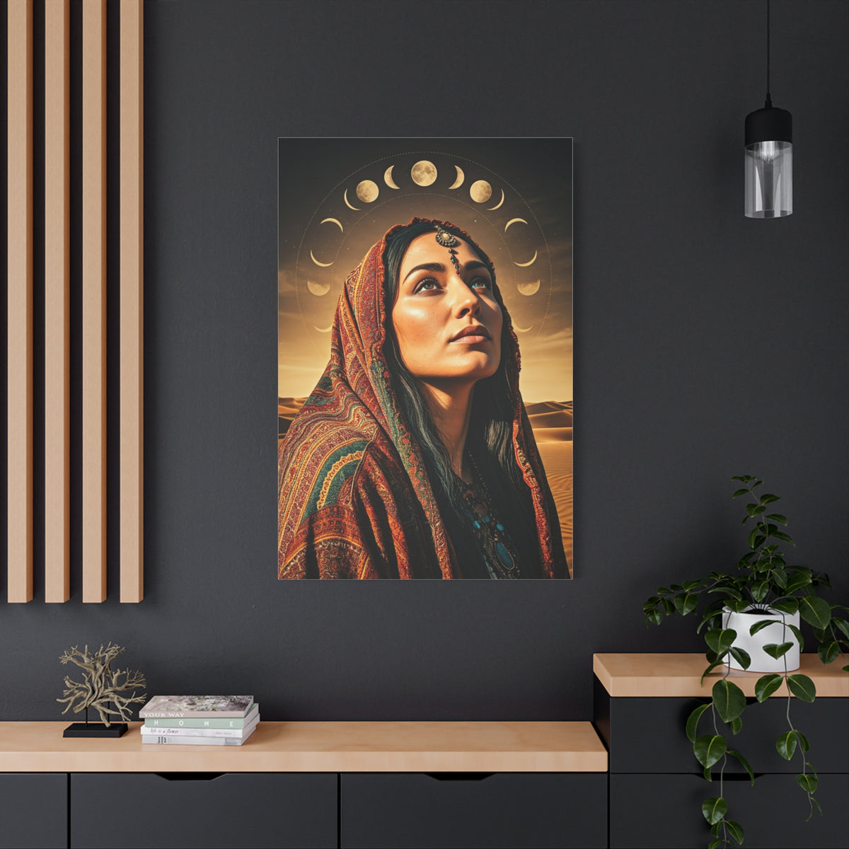 Celestial Bohemian Muse Wall Art & Canvas Prints