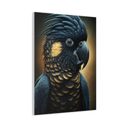 Majestic Black Cockatoo Portrait Wall Art & Canvas Prints