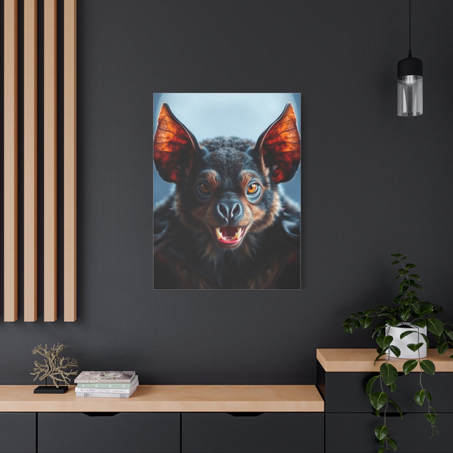 Bat Art Supreme Canvas Wall Art & Canvas Print