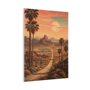 Enchanted Desert Highway Wall Art & Canvas Print