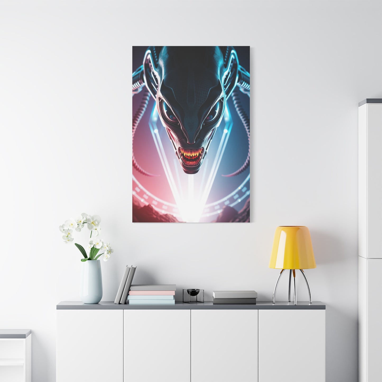Supreme Alien Art Beautiful Collection Wall Art & Canvas Print