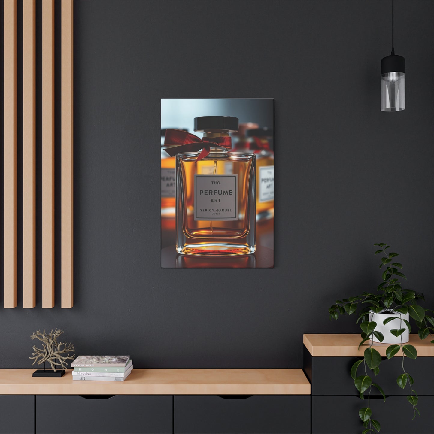 Vision Perfume Bottle Art Art Wall Art & Canvas Print