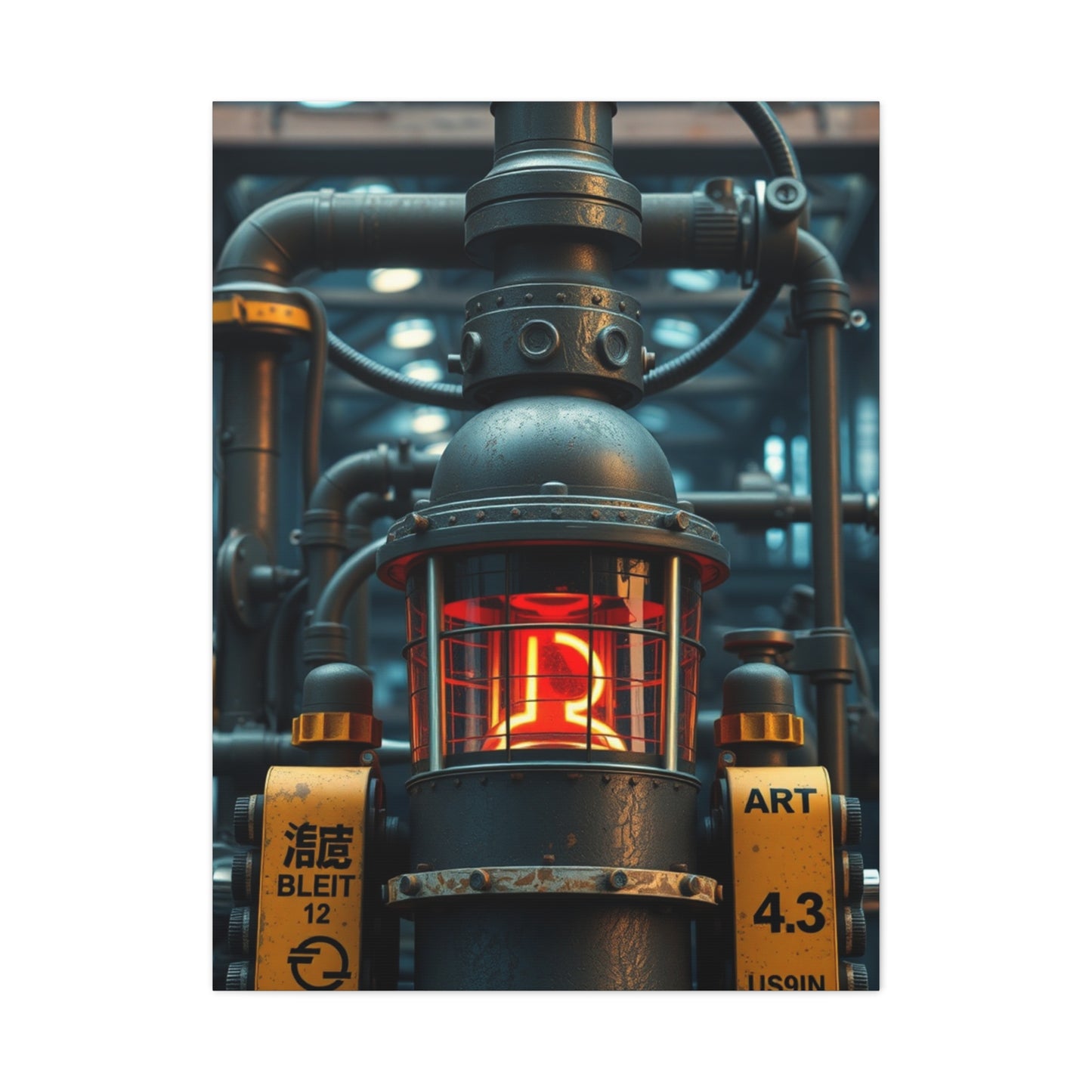 Masterpiece Industrial Art Vision Wall Art & Canvas Print