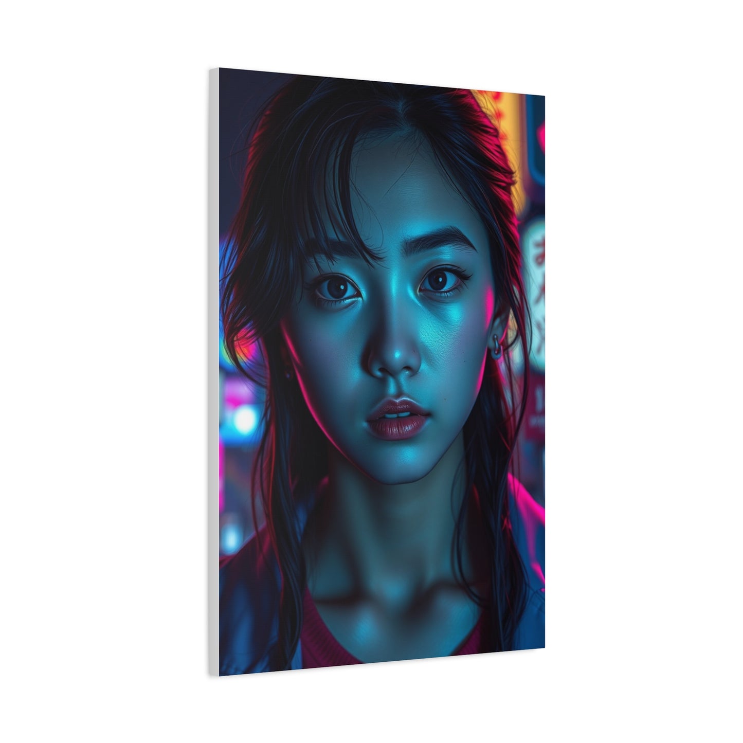 Vision Warakami Vaporwave Art Art Wall Art & Canvas Print