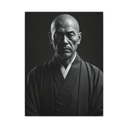 Stoic Figure in Minimalist Portrait Wall Art & Canvas Prints