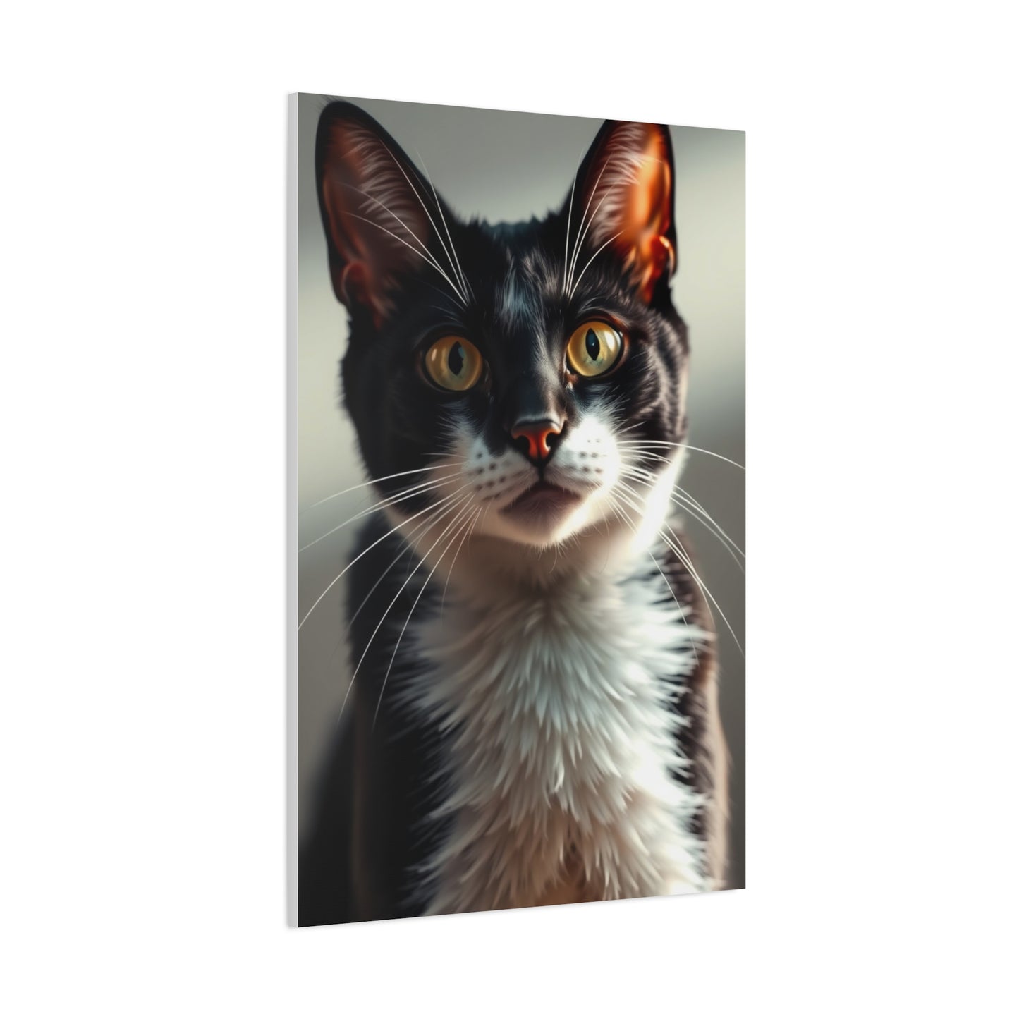 Vision Tuxedo Cat Art Art Wall Art & Canvas Print