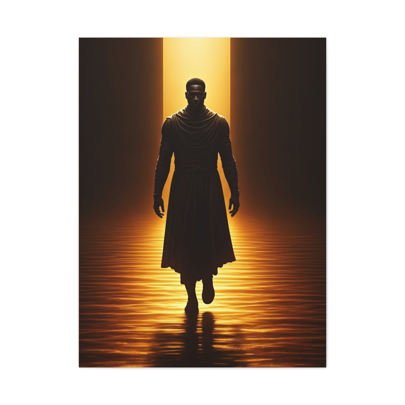 Radiant Path Silhouette Wall Art & Canvas Prints