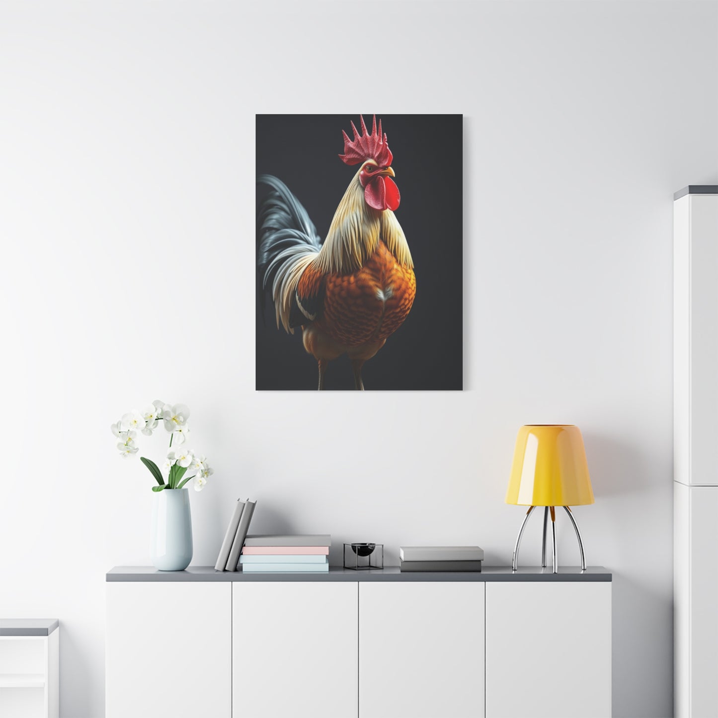 Masterpiece Chicken & Rooster Wall Art Vision Wall Art & Canvas Print