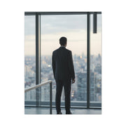 Leadership Reflection Skyline Scene Wall Art & Canvas Print