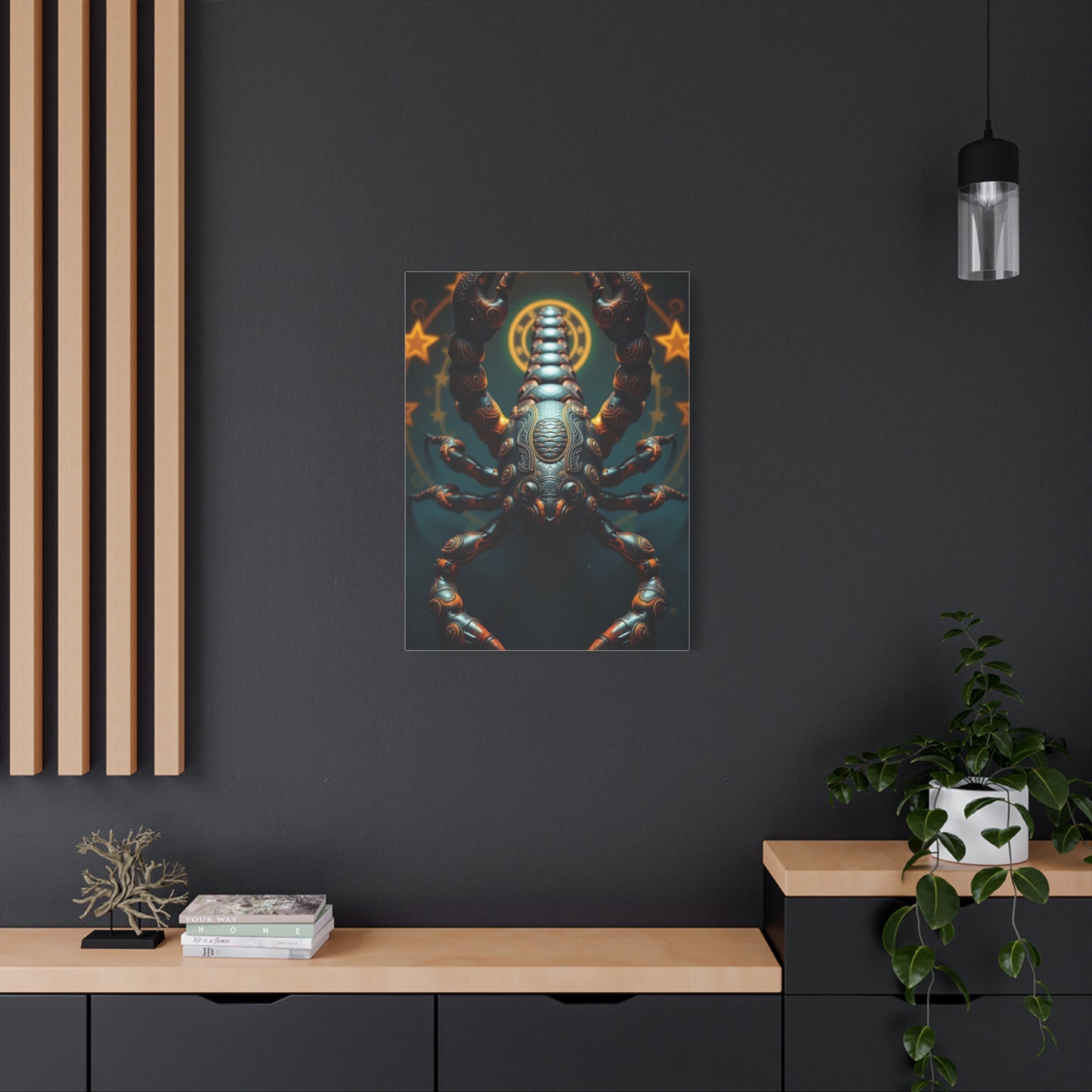 Scorpius Elegance Canvas Wall Art & Canvas Print