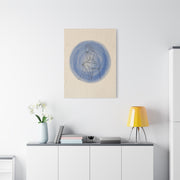 Minimal Thinker Line Art Composition Wall Art & Canvas Print