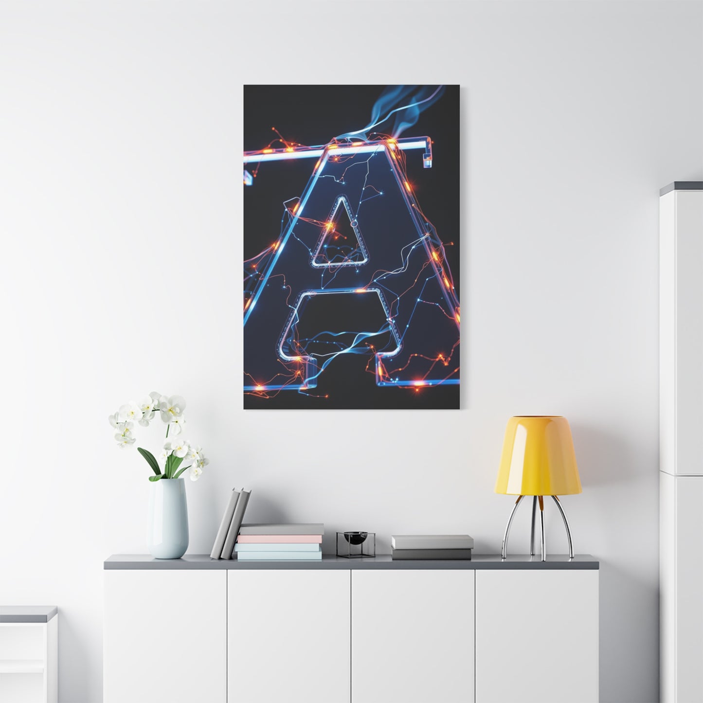 Supreme A Alphabet & Letter Art Collection Wall Art & Canvas Print