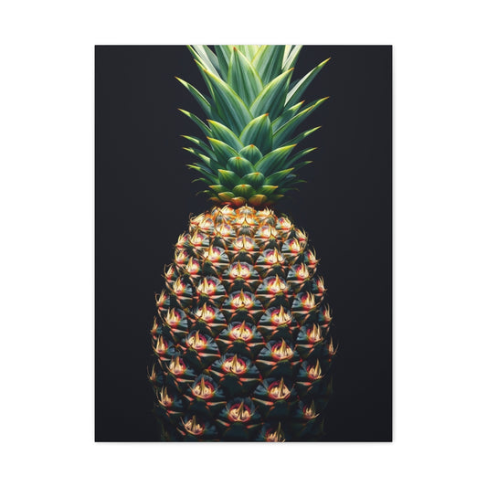 Pineapple Art Supreme Canvas Wall Art & Canvas Print