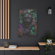 Wild Panther Graffiti Fusion Street Wall Art & Canvas Print