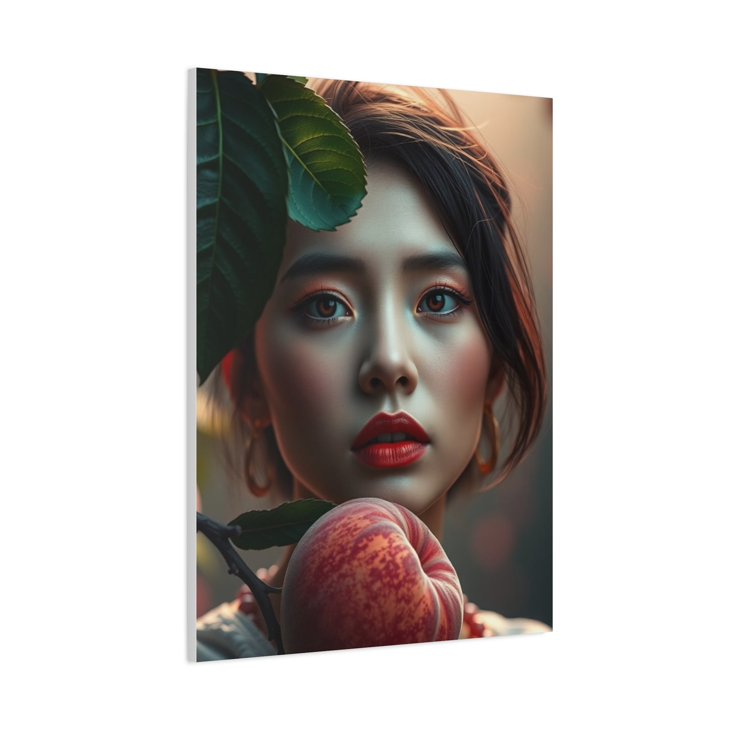 Supreme Peach Art Beautiful Collection Wall Art & Canvas Print