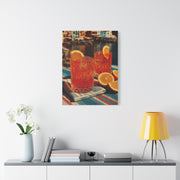 Aperol Spritz Terrace Drinks Wall Art & Canvas Print