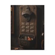 Rustic Bottle Opener Wall Sculpture Wall Art & Canvas Print