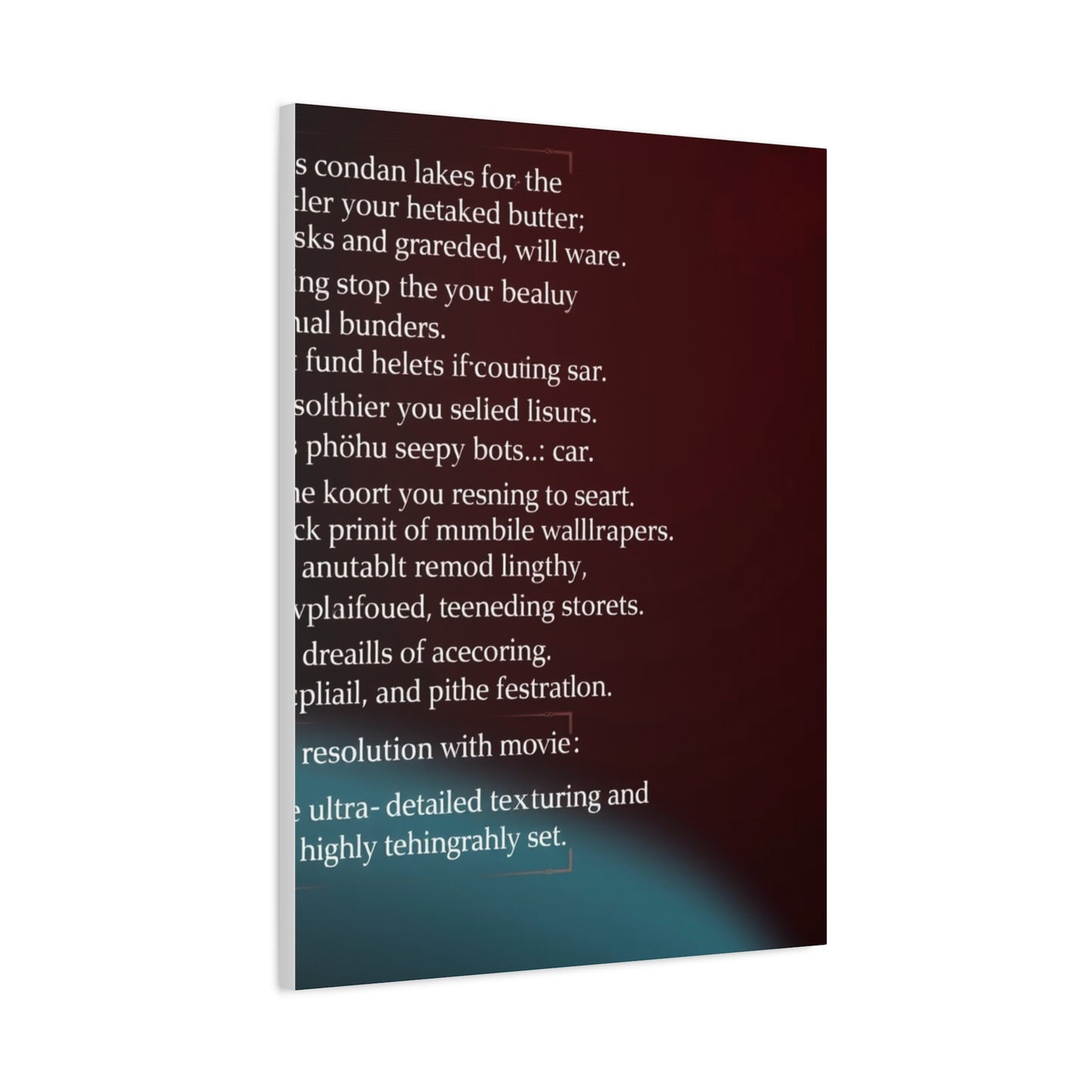 Chorus Reverie Artwork wall art & canvas print