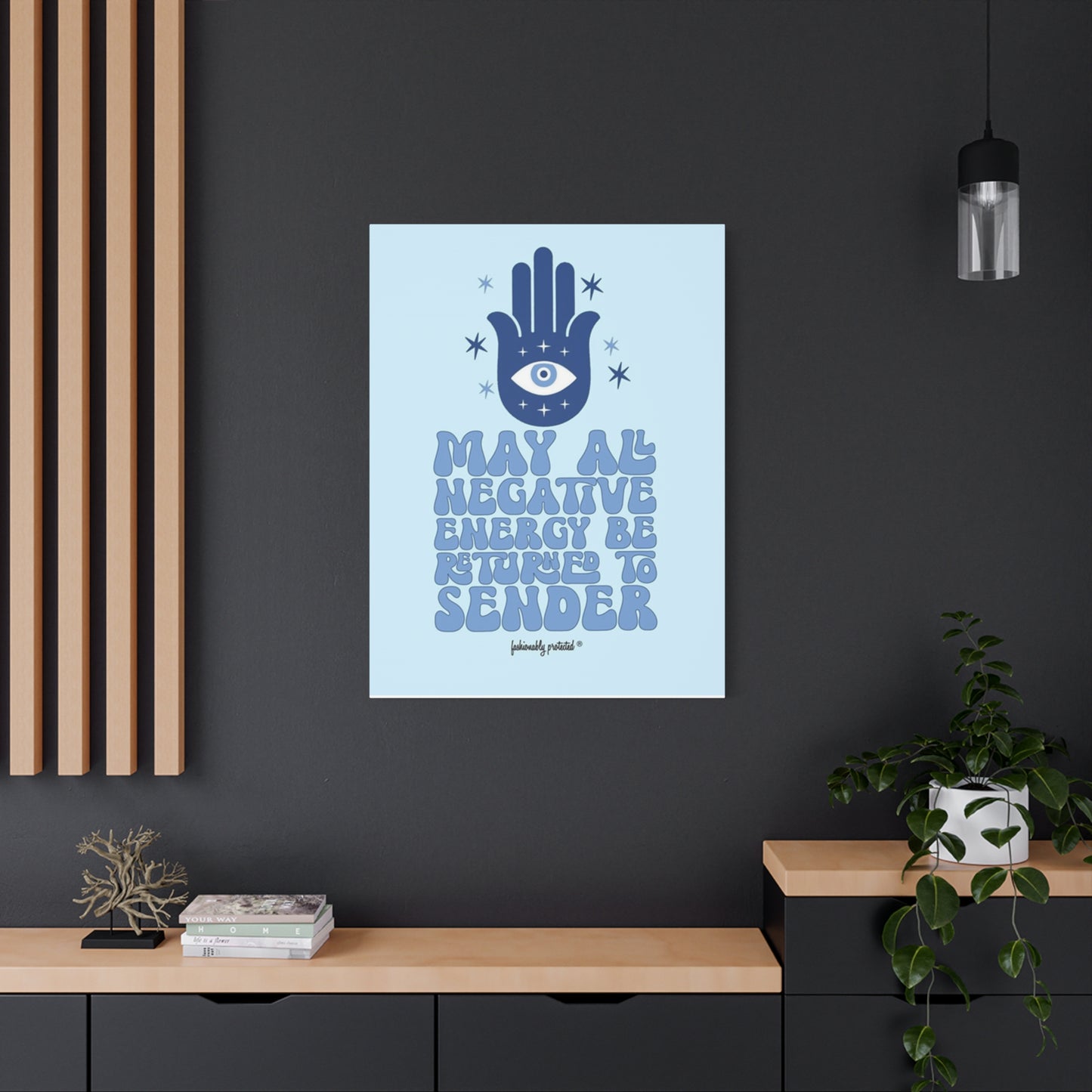 Return Negative Energy Wall Art & Canvas Prints