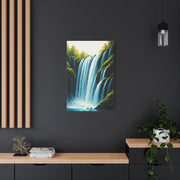 Lush Forest Waterfall Wall Art & Canvas Prints