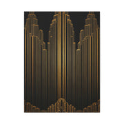 Golden Metropolis Towers Wall Art & Canvas Prints