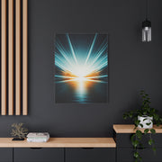 Golden Light Over Water Wall Art & Canvas Prints