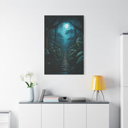 Moonlit Jungle Pathway Wall Art & Canvas Prints