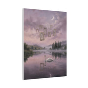 Surreal Swan Dreamscape Reflection Wall Art & Canvas Print