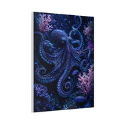 Deep Ocean Octopus Fantasy Tropical Wall Art & Canvas Print