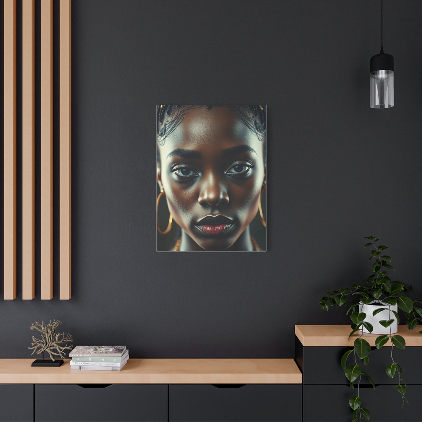 Grandeur of Basquiats Brush Wall Art & Canvas Print