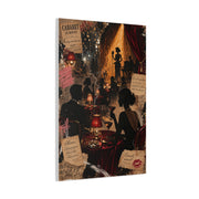 Cabaret Night Collage Scene Wall Art & Canvas Print