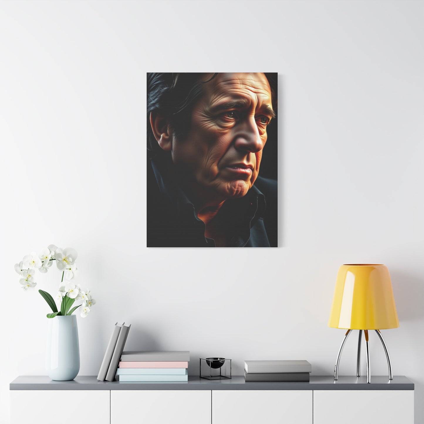 Vision Johnny Cash Art Art Wall Art & Canvas Print