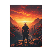 Samurai at Sunset Wall Art & Canvas Prints