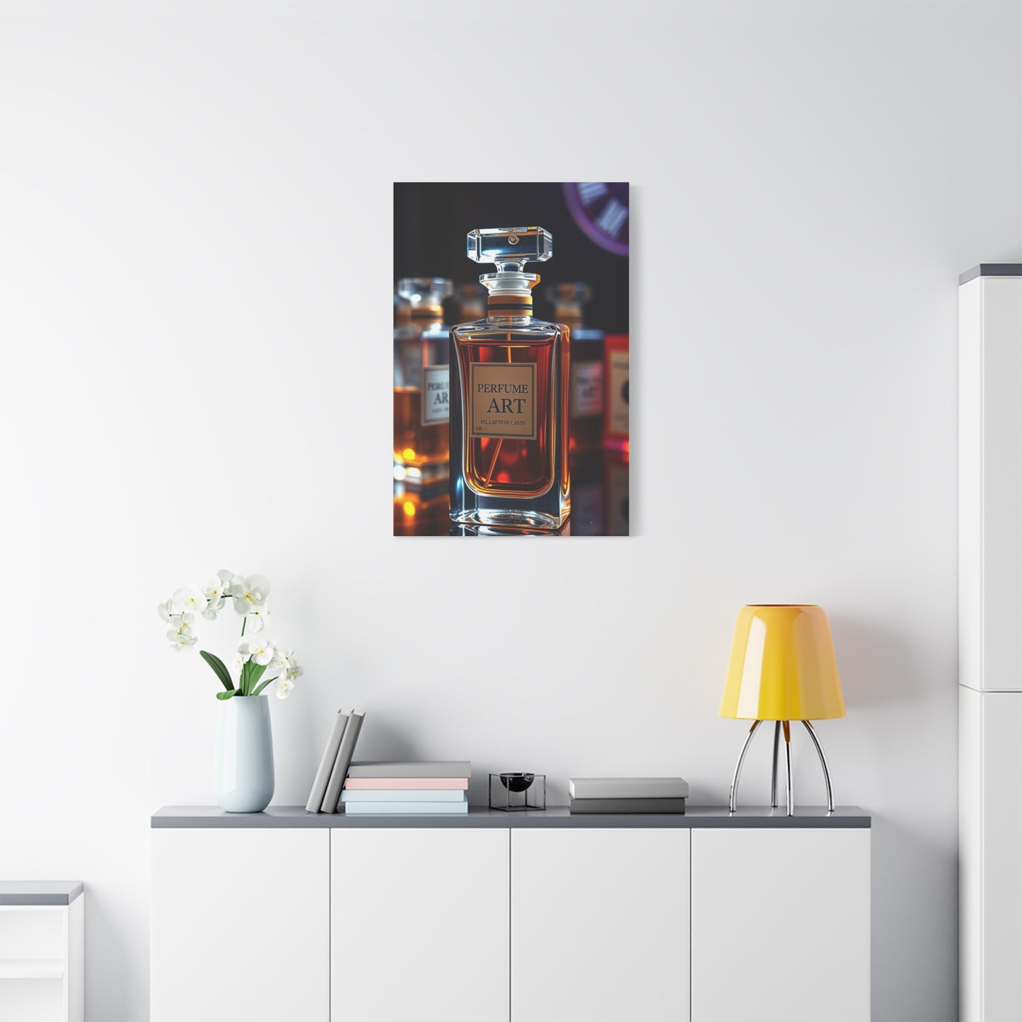 Perfume Bottle Art Supreme Canvas Wall Art & Canvas Print
